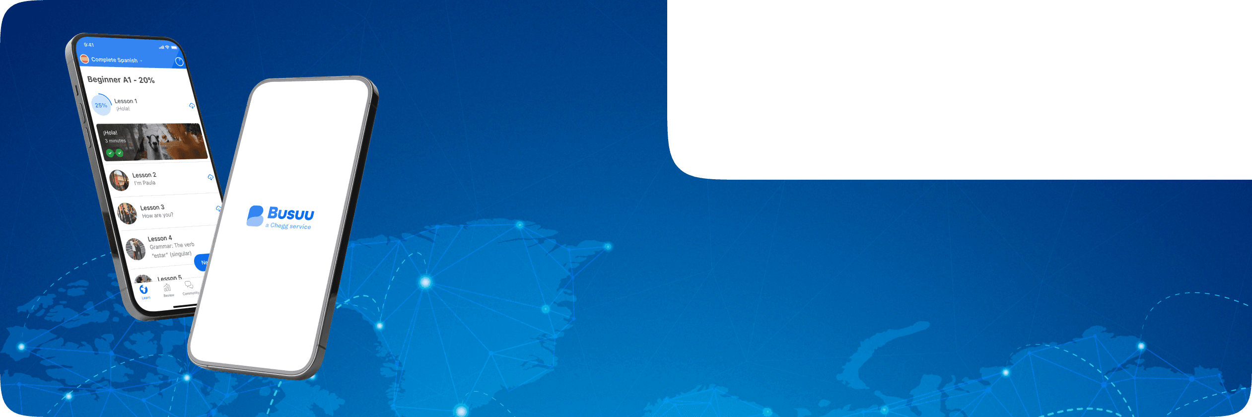 Global language-learning app